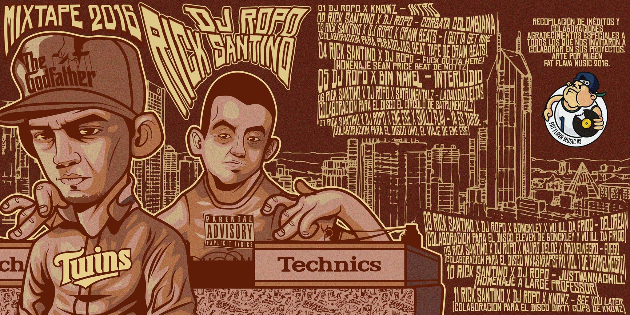 Rick Santino X DJ Ropo - Mixtape 2016 - Mugen